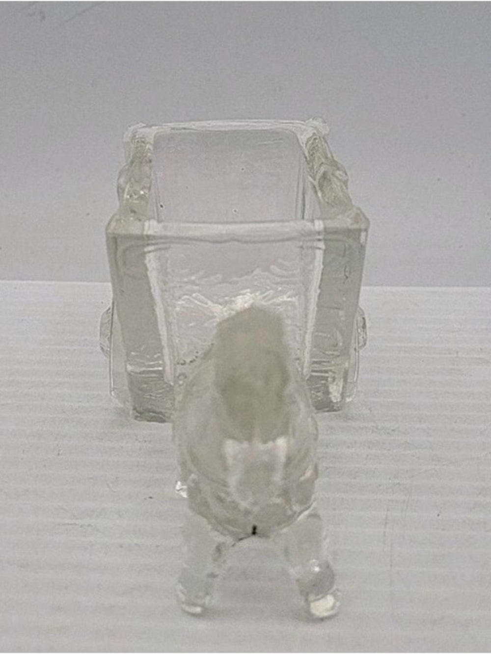 Clear Glass Animal Planter - Home Accents Vases